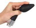 You2Toys Intymny aplikator z funkcją natrysku, silikonowy, czarny 16 cm
