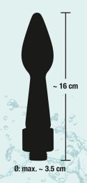 You2Toys Intymny aplikator z funkcją natrysku, silikonowy, czarny 16 cm