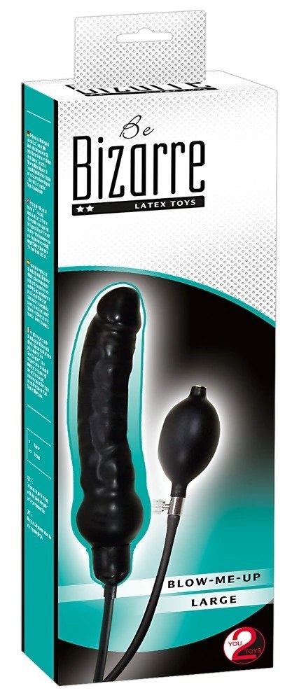 You2Toys Lateksowy model z pompką, nadmuchiwany, 25 cm You2Toys Lateksowy model z pompką, nadmuchiwany, 25 cm