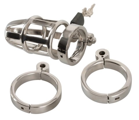 You2Toys Metalowa klatka intymna stal nierdzewna 3 pierścienie You2Toys Metalowa klatka intymna stal nierdzewna 3 pierścienie