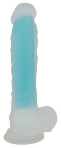 You2Toys Model Glow in the Dark silikonowy świecący 20,5 cm turkusowy