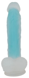 You2Toys Model Glow in the Dark silikonowy świecący 20,5 cm turkusowy