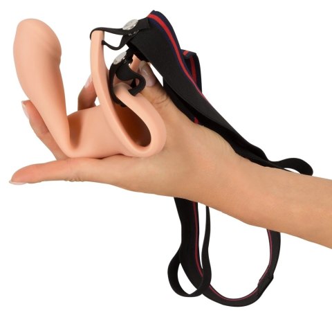 You2Toys Pasek z silikonową nakładką średnią - przedłużenie 5 cm You2Toys Pasek z silikonową nakładką średnią - przedłużenie 5 cm