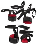 You2Toys Restraint Set - Zestaw czterech regulowanych mankietow z paskami 115 cm
