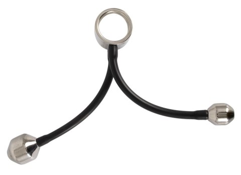 You2Toys Ring & Weights - Metalowy pierścień z obciążnikami, 31 cm You2Toys Ring & Weights - Metalowy pierścień z obciążnikami, 31 cm