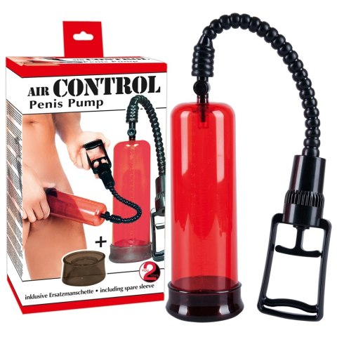 You2Toys System podciśnieniowy czerwony 22 cm - cylinder intymny You2Toys System podciśnieniowy czerwony 22 cm - cylinder intymny