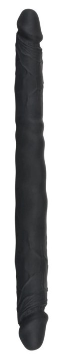 Bad Kitty Double Flex Silicone czarne podwojne narzędzie intymne 40 cm