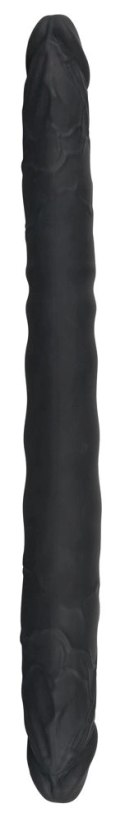 Bad Kitty Double Flex Silicone czarne podwojne narzędzie intymne 40 cm