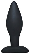 Black Velvets silikonowy korek anatomiczny 12 cm czarny