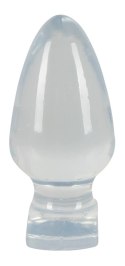 Crystal Przezroczysty Korek Anatomiczny 13 cm PVC stożkowy
