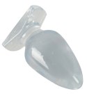 Crystal Przezroczysty Korek Anatomiczny 13 cm PVC stożkowy