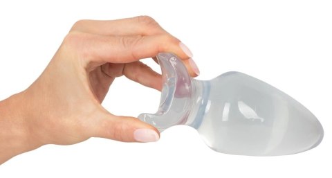 Crystal Przezroczysty Korek Anatomiczny 13 cm PVC stożkowy Crystal Przezroczysty Korek Anatomiczny 13 cm PVC stożkowy