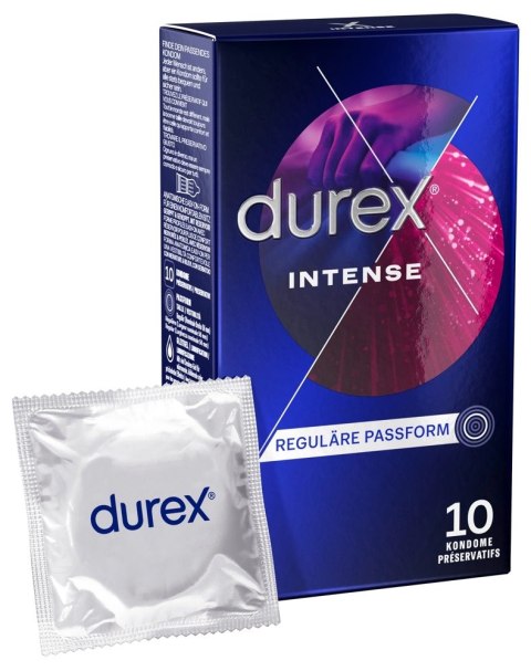 Durex Intense Orgasmic Miętowe Prążkowane Prezerwatywy 10 szt. Durex Intense Orgasmic Miętowe Prążkowane Prezerwatywy 10 szt.