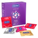 Durex Love Mix – Zestaw Prezerwatyw 40 szt. | 5 Różnych Rodzajów Dla Maksymalnych Doznań