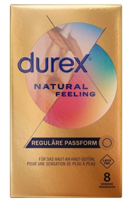 Durex Natural Feeling prezerwatywy 8 szt bez lateksu Real Feel