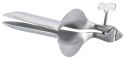 Fetish Collection wziernik ginekologiczny stalowy srebrny 10,5 cm