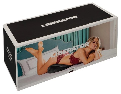 Liberator Jaz - Poduszka klin, czarna, ergonomiczna, 48x35,5x18 cm Liberator Jaz - Poduszka klin, czarna, ergonomiczna, 48x35,5x18 cm