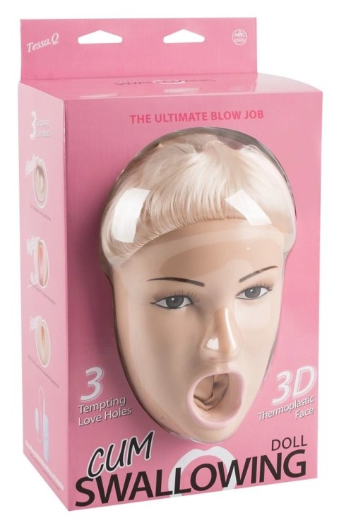 NMC Lalka dmuchana 157 cm 3D głowa 3 otwory system wibracji NMC Lalka dmuchana 157 cm 3D głowa 3 otwory system wibracji