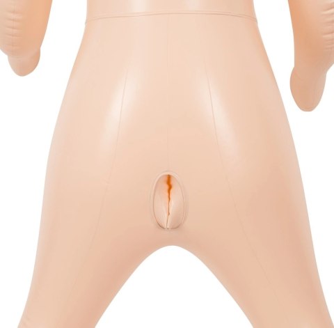 NMC Lalka dmuchana 157 cm 3D głowa 3 otwory system wibracji NMC Lalka dmuchana 157 cm 3D głowa 3 otwory system wibracji