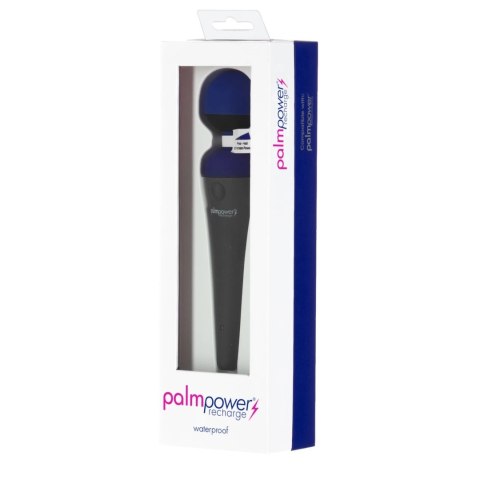 PalmPower Recharge masażer rożdżka z ruchomą głowką niebieski IPX7 PalmPower Recharge masażer rożdżka z ruchomą głowką niebieski IPX7