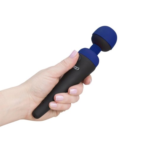 PalmPower Recharge masażer rożdżka z ruchomą głowką niebieski IPX7 PalmPower Recharge masażer rożdżka z ruchomą głowką niebieski IPX7