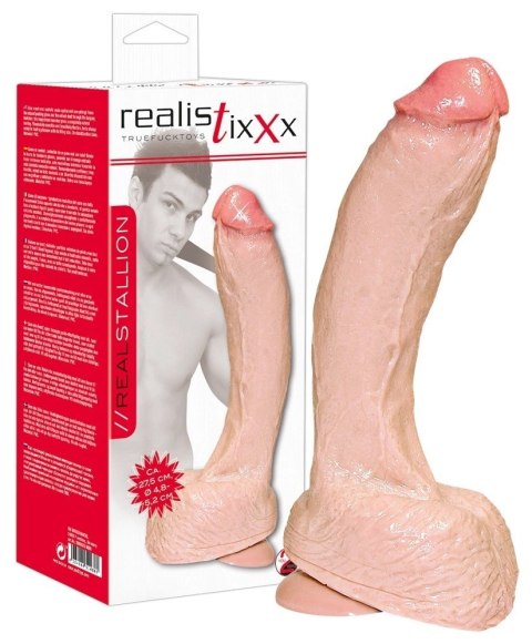 Realistixxx Model Classic 27,5cm - anatomiczny kształt, system mocowania Realistixxx Model Classic 27,5cm - anatomiczny kształt, system mocowania