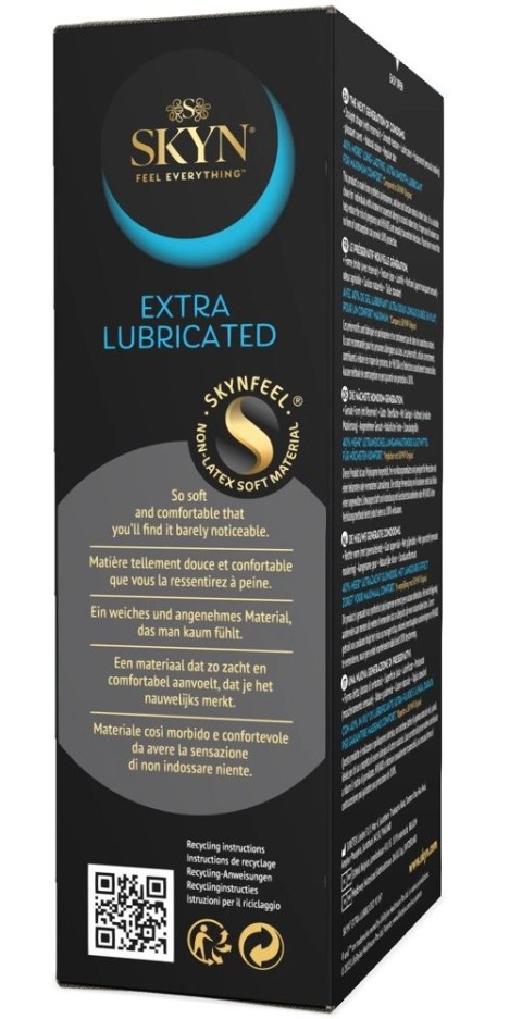 SKYN Extra Lubricated - Prezerwatywy nielateksowe, intensywne nawilżenie, 10 szt. SKYN Extra Lubricated - Prezerwatywy nielateksowe, intensywne nawilżenie, 10 szt.