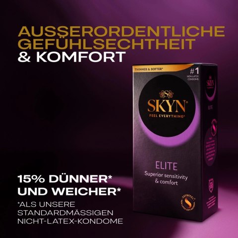 SKYN Elite Poliizoprenowe Prezerwatywy Cienkie i Wilgotne 20 szt. SKYN Elite Poliizoprenowe Prezerwatywy Cienkie i Wilgotne 20 szt.