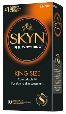 SKYN King Size prezerwatywy nielateksowe 190mm 10 szt. duży rozmiar