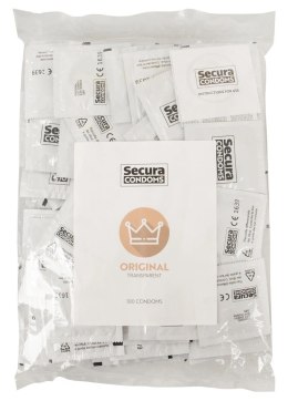 Secura Original prezerwatywy klasyczne silikonowa powłoka 100 szt.