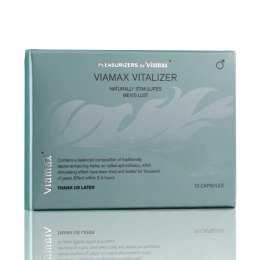 Viamax Vitalizer - Suplement 10 kapsułek, ziołowa formuła wspierająca witalność