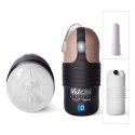 Vulcan Intimate System z wibracją, 15 cm, przezroczysty, elastyczny