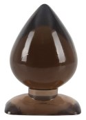 You2Toys Drops Large - anatomiczny korek z szeroką podstawą, czarny