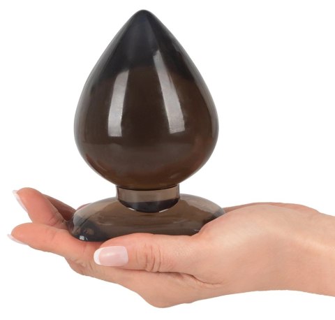 You2Toys Drops Large - anatomiczny korek z szeroką podstawą, czarny You2Toys Drops Large - anatomiczny korek z szeroką podstawą, czarny