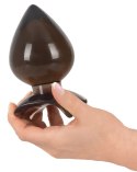 You2Toys Drops Large - anatomiczny korek z szeroką podstawą, czarny