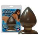 You2Toys Drops Large - anatomiczny korek z szeroką podstawą, czarny