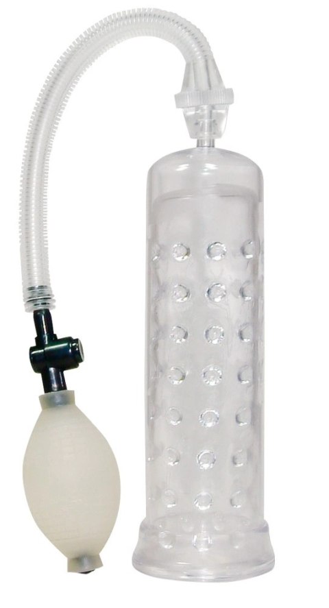 You2Toys Horny - przezroczysta pompa prożniowa z kulkową pompką 19,5 cm You2Toys Horny - przezroczysta pompa prożniowa z kulkową pompką 19,5 cm