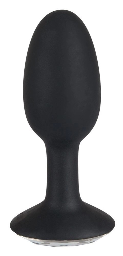 You2Toys Korek dekoracyjny z diamentem S czarny silikon 8,5 cm You2Toys Korek dekoracyjny z diamentem S czarny silikon 8,5 cm