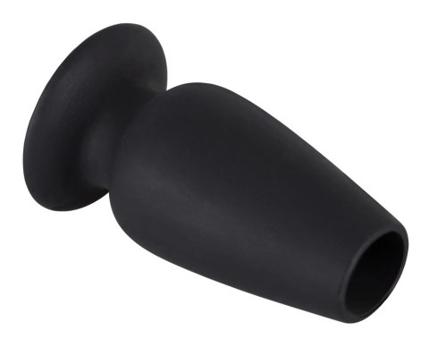 You2Toys Korek intymny tunelowy M silikonowy czarny 10 cm You2Toys Korek intymny tunelowy M silikonowy czarny 10 cm