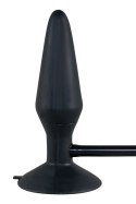 You2Toys Korek powiększalny z pompką silikonowy czarny 15 cm