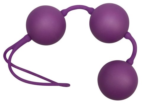 You2Toys Kulki treningowe Velvet fioletowe 80g anatomiczne You2Toys Kulki treningowe Velvet fioletowe 80g anatomiczne