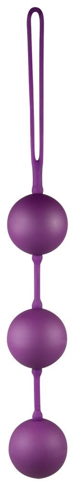 You2Toys Kulki treningowe Velvet fioletowe 80g anatomiczne You2Toys Kulki treningowe Velvet fioletowe 80g anatomiczne