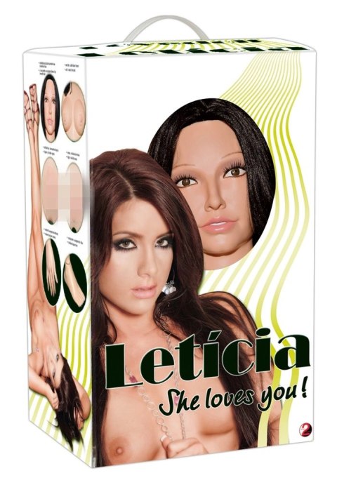 You2Toys Leticia - zaawansowana lalka pneumatyczna z systemem wibracji You2Toys Leticia - zaawansowana lalka pneumatyczna z systemem wibracji