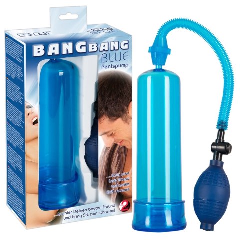 You2Toys Pompa prożniowa Blue 20 cm z zaworem bezpieczeństwa You2Toys Pompa prożniowa Blue 20 cm z zaworem bezpieczeństwa