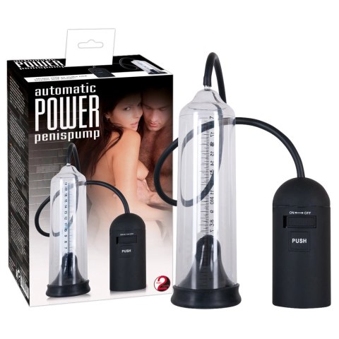 You2Toys Power Pump automatyczna pompa treningowa, przezroczysta 22cm You2Toys Power Pump automatyczna pompa treningowa, przezroczysta 22cm