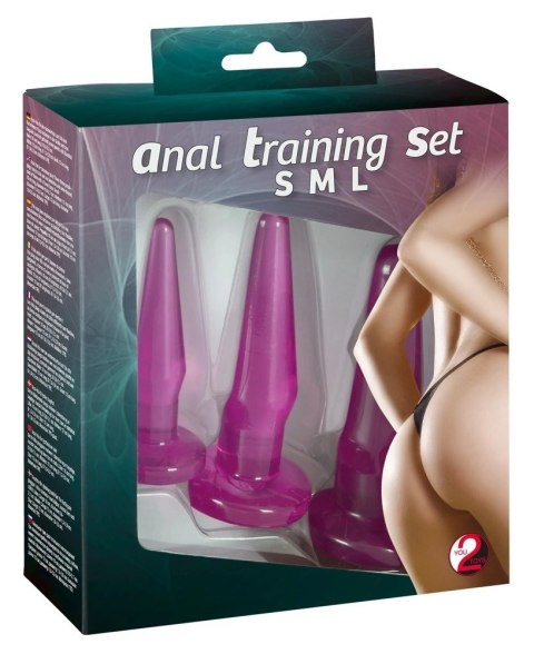 You2Toys Zestaw trzech stożkowych aplikatorow anatomicznych TPE
