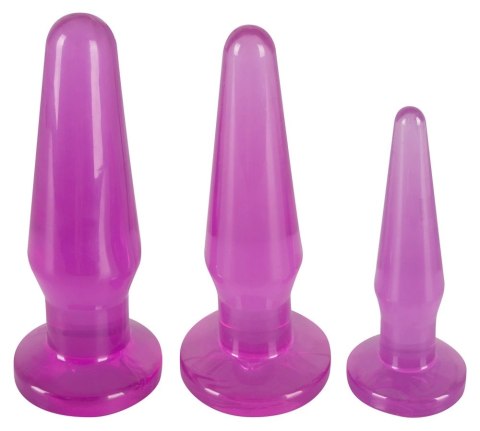 You2Toys Zestaw trzech stożkowych aplikatorow anatomicznych TPE You2Toys Zestaw trzech stożkowych aplikatorow anatomicznych TPE