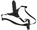 You2Toys silikonowy pas z anatomicznym elementem 17 cm czarny