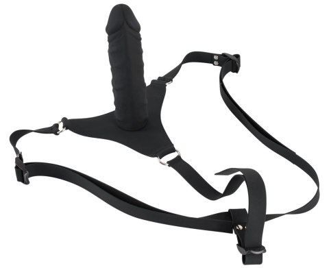 You2Toys silikonowy pas z anatomicznym elementem 17 cm czarny You2Toys silikonowy pas z anatomicznym elementem 17 cm czarny