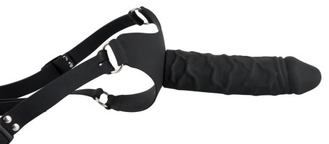 You2Toys silikonowy pas z anatomicznym elementem 17 cm czarny You2Toys silikonowy pas z anatomicznym elementem 17 cm czarny